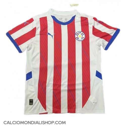 Maglie da calcio Paraguay Prima Maglia Copa America 2024 Manica Corta